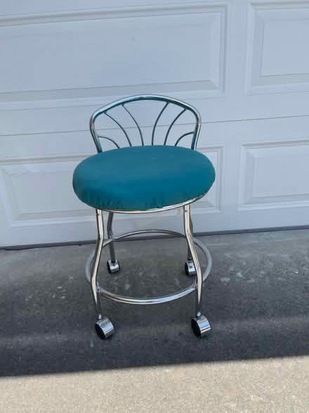 Photo of free Vanity Chair with Castors (near the Cupertino Library) #1