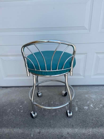 Photo of free Vanity Chair with Castors (near the Cupertino Library) #2