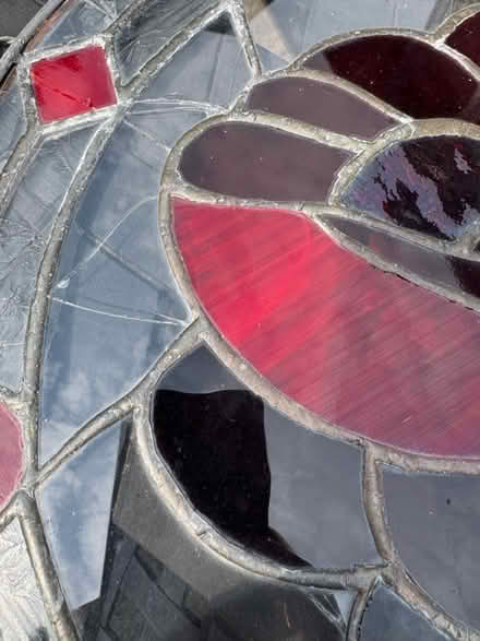 Photo of free Stain glass hanging rose (Swansea) #4
