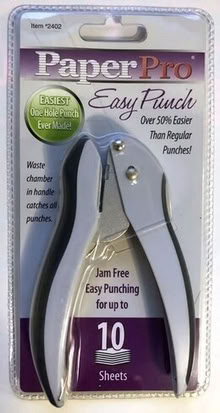 Photo of free PaperPro Easy Punch single hole paper puncher new in package [20886] #1