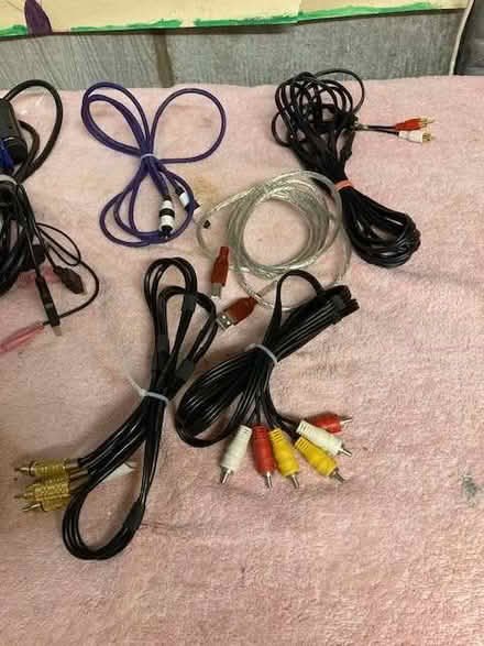 Photo of free assorted cables (Holmes Chapel CW4) #1