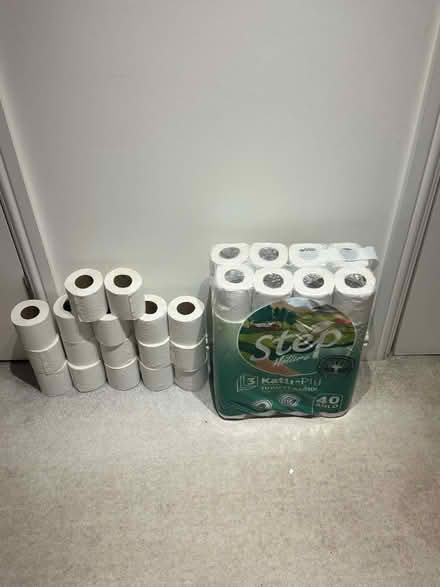 Photo of free 57 Toilet Rolls (Caterham CR3) #1