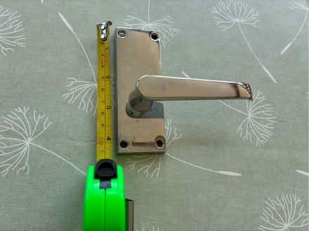 Photo of free Door handle set - polished chrome (Hook SO31) #2