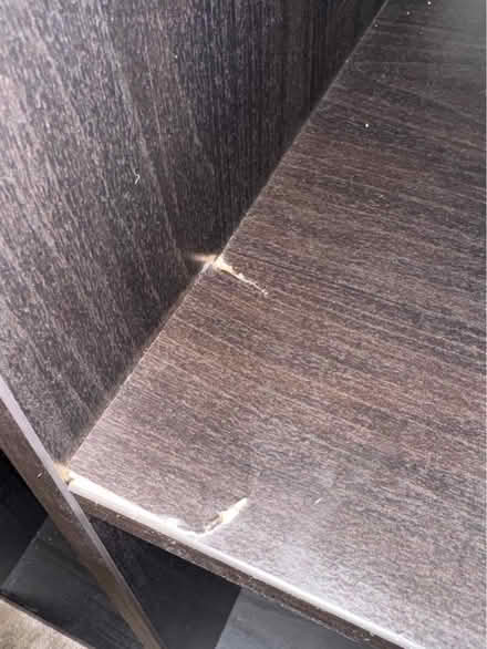 Photo of free Black bookshelf (Michigan Park) #2