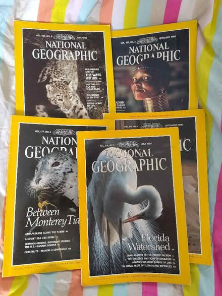Photo of free Old National Geographic magazines (Crawcrook NE40) #1