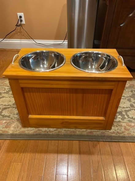 Photo of free Raised dog feeder (Mason) #1
