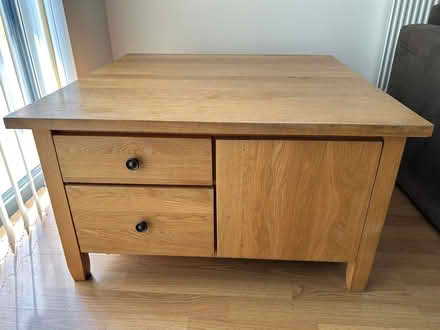 Photo of free Square coffee table with drawers (Wakefield WF1) #2