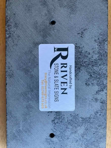 Photo of free Slate house number 15 (IP4) #2