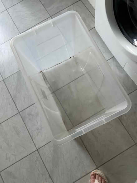 Photo of free Large plastic storage box (Panshanger AL7) #1