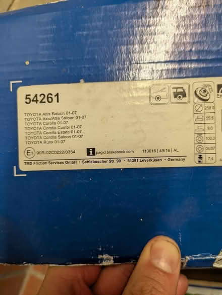 Photo of free Disc brakes (Dorridge B93) #3