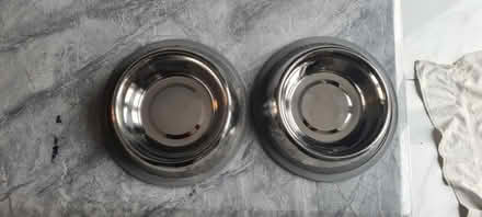 Photo of free Two Stainless steel dog bowls (Ashford TN25) #1
