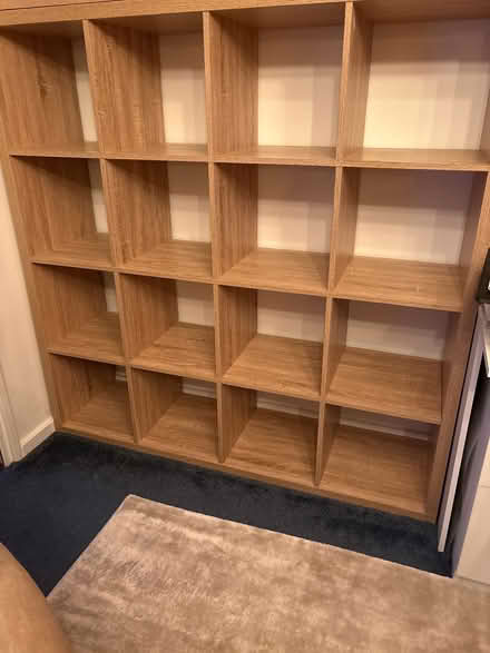 Photo of free A Homebase ash coloured 4x2 & a 4x4 cube storage unit. (Seal TN15) #1