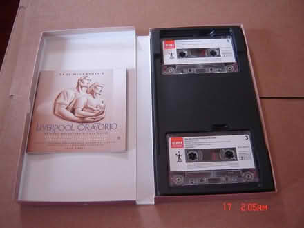 Photo of free Liverpool Oratorio Cassette Tapes (Tunley BA2) #2