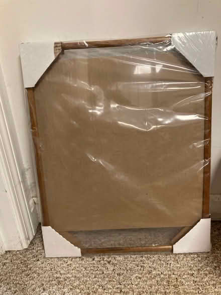 Photo of free Wooden frame with glass (Waltham ma) #1