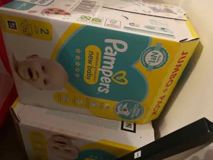 Photo of free unused and unopen pampers (Bury BL9) #1