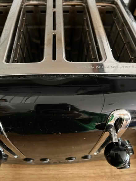 Photo of free Dualit 4 slot toaster (Colliers Wood SW19) #2