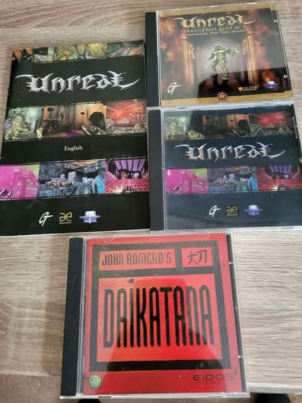 Photo of free Unreal and Daikatana pc games (Horwich BL6) #1