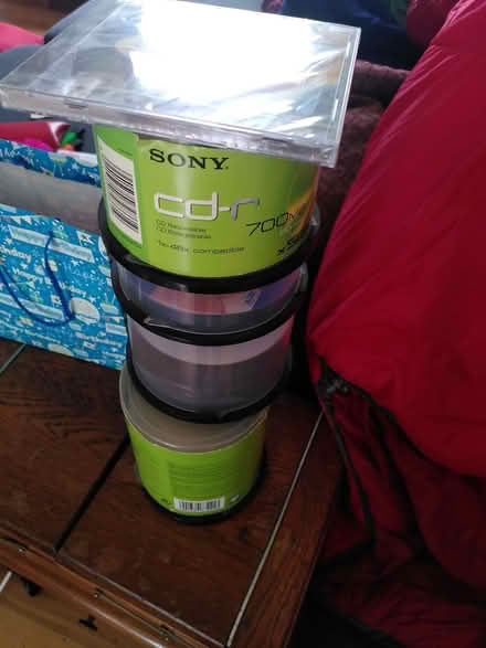 Photo of free Selection of blank CDs and DVDs (Earlham NR4) #1