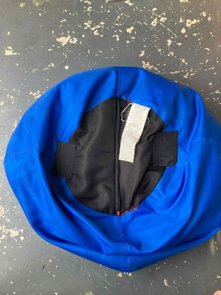 Photo of free Blue beanbag chair (Petworth/ Park View) #2