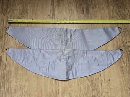 Photo of free Silver curtain tie backs (Derby Road DE56) #1