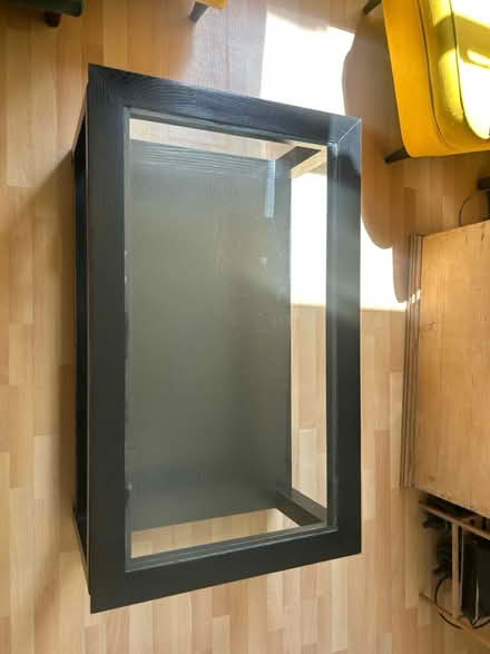 Photo of free Coffee Table, solid ash, glass top (Seven Sisters N15) #1