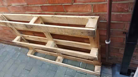 Photo of free Solid wooden pallet (Pokesdown BH6) #1