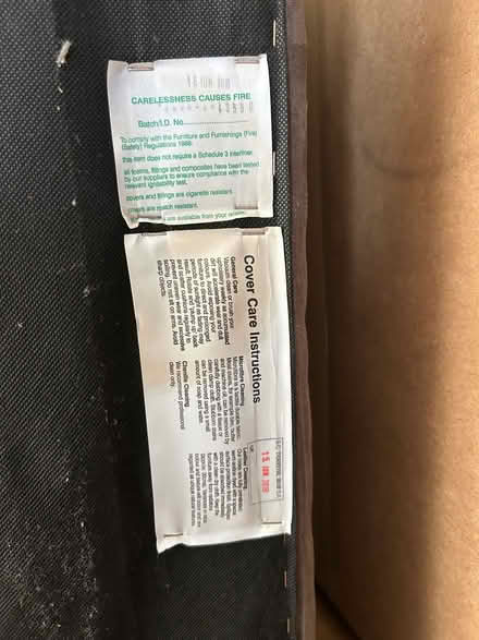 Photo of free Grey two seater sofa bed (Wakefield WF1) #2