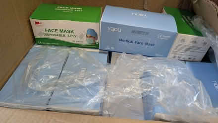 Photo of free Boxes of disposable face masks (Calverton MK19) #1