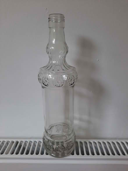 Photo of free Sturdy glass bottle for candle/crafts 12"/30cm tall (Stanley Gate L39) #1