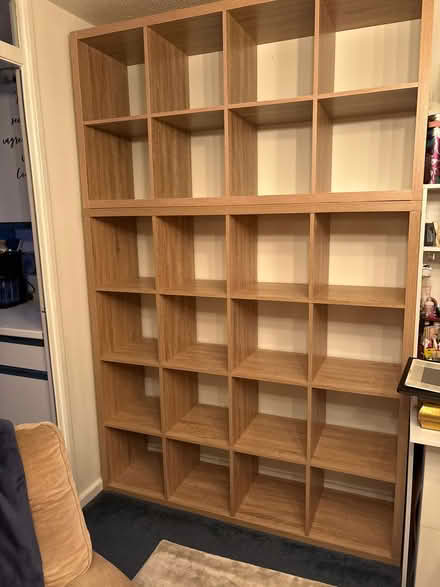 Photo of free A Homebase ash coloured 4x2 & a 4x4 cube storage unit. (Seal TN15) #2