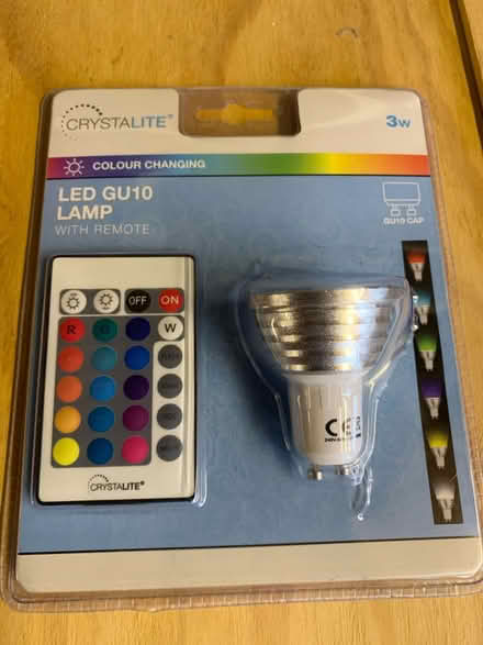 Photo of free 3W LED GU19 colour lamp (Loose, Maidstone) #1