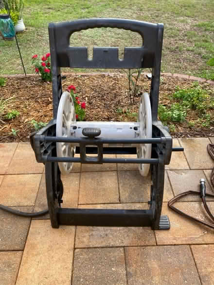 Photo of free Garden hose reel and hose (Homosassa Springs , Fl) #1