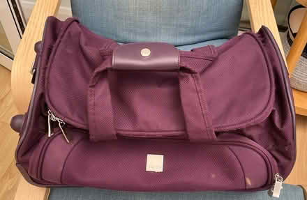 Photo of free Tripp small wheeled luggage soft bag (mauve). (Beaconsfield HP9) #2