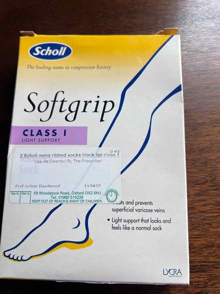 Photo of free New in box compression socks (Norham Manor OX2) #2