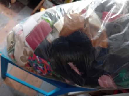 Photo of free Large bag of fabric scraps .craft (BH9) #1