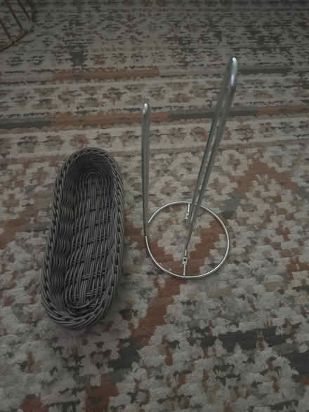 Photo of free Basket and kitchen roll holder (N13) #1