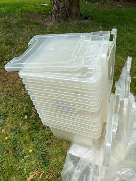 Photo of free Storage boxes x10 of 12”x7.5 (Dore S17) #1