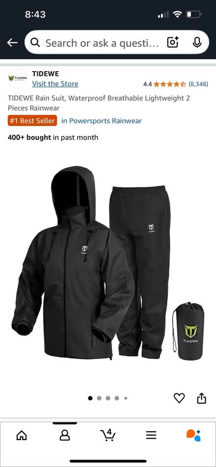 Photo of free Women’s medium rain suit (Central Harlem) #2