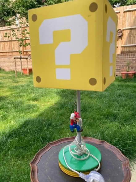 Photo of free Children’s Mario lamp (Langley Court BR3) #1