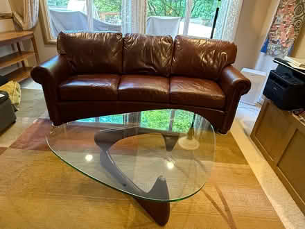 Photo of free Glass coffee table (Noguchi style) (Newcastle China Creek) #2