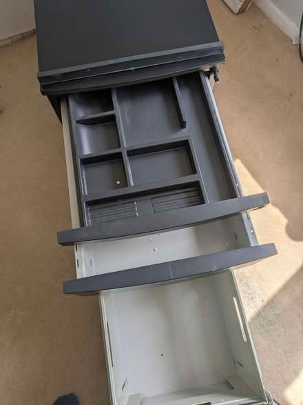 Photo of free Office desk and pedestal (Common Portdown RG17) #3