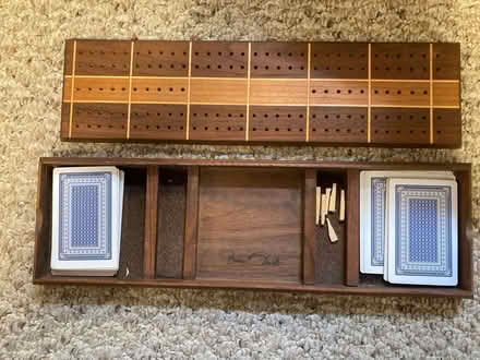 Photo of free Cribbage board (Waltham ma) #2