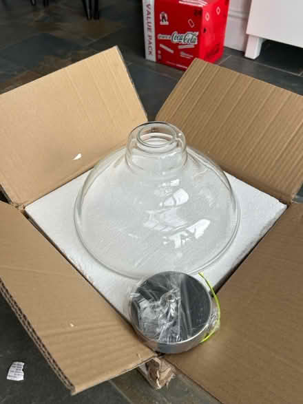 Photo of free Glass light shade (Emmer Green (RG4)) #1