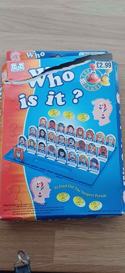 Photo of free Who is it game (Winkwell HP1) #1