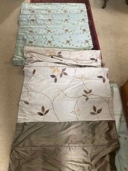 Photo of free Two Pairs of Handmade Roman Blinds (Kendal LA9) #1