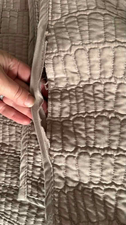 Photo of free Superking bronze bed throw (Kings Hill) #3