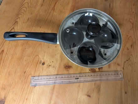 Photo of free Frying Pan with Egg Poacher Insert (Mold CH7) #3