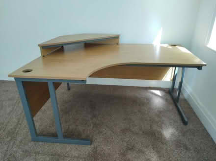 Photo of free Left Hand Corner Desk. Gainsbro (Morton, Gainsborough. DN21) #1