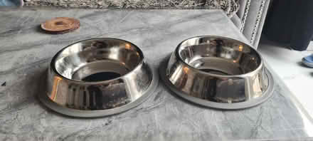 Photo of free Two Stainless steel dog bowls (Ashford TN25) #2