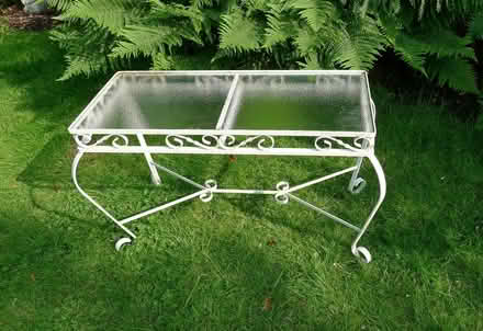 Photo of free Glass topped table (Marlow SL7) #1